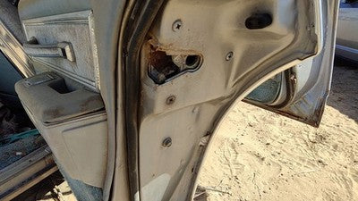Chevy Caprice Passenger Right Rear Door Latch With Rods/Cables Oem Back