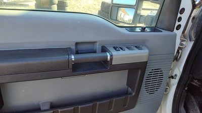 2011-2016 Ford F250 Driver Left Front Door Trim Panel With Master Switch Gray 3S