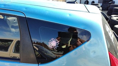 2014-2019 Nissan Versa Note Driver Left Rear Quarter Glass Back Side Window Oem