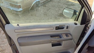 06-07 Ford Freestar Driver Left Front Door Trim Panel With Master Switch Gray