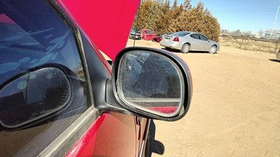2002-2004 Ford F150 Passenger Right Power Side Mirror Door Mounted Oem Red