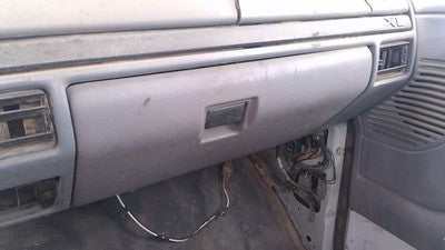 1996 Ford F450 Glove Box Assembly Complete Door With Latch Oem Gray