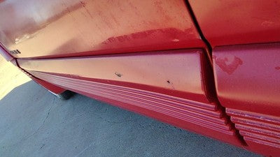 1993 Grand Prix Driver Left Front Moulding From Door Oem Trim Strip Red 2 Door