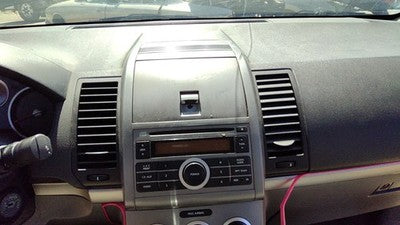 07-09 Nissan Sentra Trim Bezel Around Radio Surround Dash Panel Oem Charcoal W