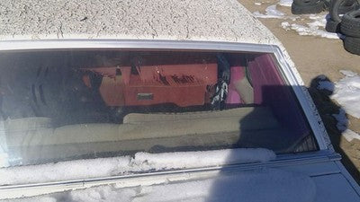 1978 Buick Regal Chrome Trim Surrounding Back Glass Rear Window Oem Moulding