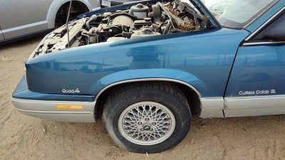 1989-1991 Olds Cutlass Calais Driver Left Front Fender Oem Blue 22545032