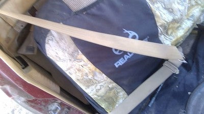 1986 Isuzu Pup Pickup Passenger Right Front Seat Belt Retractor Shoulder Brown