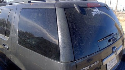 2007 Mercury Mountaineer Driver Left Rear Moulding On Quarter Panel Charcoal G5