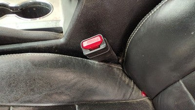 2012 Ford Fusion Driver Left Front Seat Belt Buckle Receiver Oem Charcoal Fw