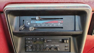 1988 1989 Ford F150 Temperature Control Module In Dash Heater Ac Head Unit Oem