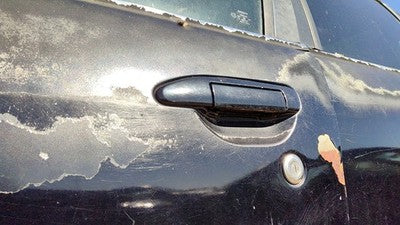 1999-02 Infiniti G20 Driver Left Front Outside Door Handle Kh3 Black 806077j105