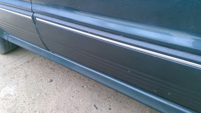 1991 Mitsubishi Galant Vr-4 Passenger Right Front Moulding From Door Trim Green