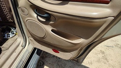 98 Navigator Passenger Right Rear Inside Door Trim Panel Wh Switches Back Tan Kx