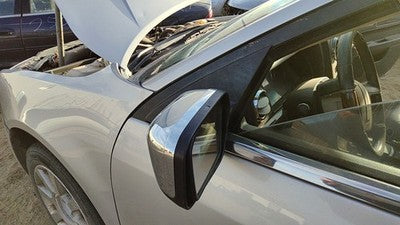 2007-2010 Lincoln Mkz Driver Left Side Mirror Door Mounted Oem Silver Jp