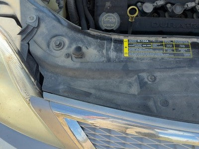 05-07 Ford Fivehundred Top Plastic Cover Above Radiator Support Sight Shield Oem