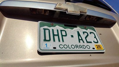 2006 Chevy Hhr License Plate Trim Surround Panel Oem Tail Trunk Finish