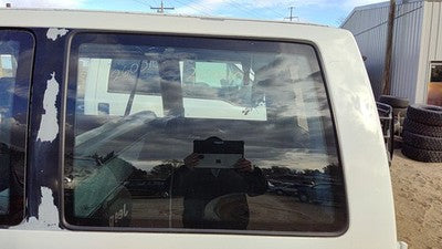 1985-1994 Gmc Safari Driver Left Rear Quarter Glass Back Side Window Oem