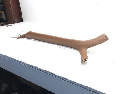 1975 Chevy C10 Pickup Driver Left A Pillar Trim Panel Oem Post Brown