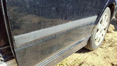 1999-02 Infiniti G20 Driver Left Rear Moulding From Door Oem Back Trim Kh3 Black