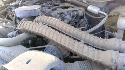 1993 Ford F250 Air Intake Tube Pair Set Resonator Pipe Elbow Rubber Hose 5.8L