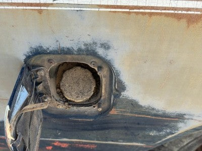 1981 Dodge D150 Fuel Filler Neck Assembly With Gas Cap Oem