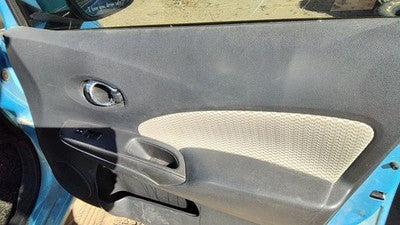 15-19 Versa Note Passenger Right Front Door Trim Panel With Switches Charcoal G
