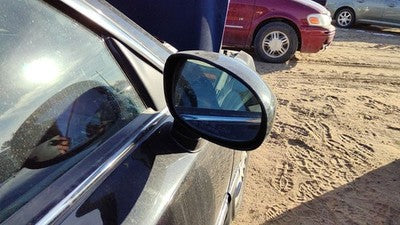 2001-2005 Hyundai Xg350 Passenger Right Side Mirror Door Mounted Oem Power Black