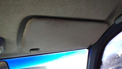 1995 Nissan Pathfinder Passenger Right Sun Visor Oem Blue