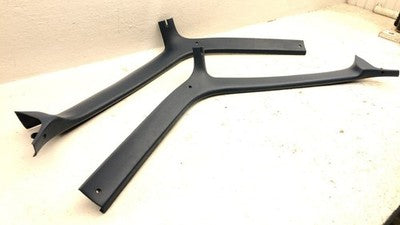 1995 F150 Driver Passenger Right Left A Pillar Trim Windshield Post Panel Blue