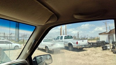 1997 Silverado 2500 Passenger Right A Pillar Trim Windshield Post Panel Tan 52D