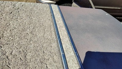 85 Mercury Grand Marquis Passenger Right Rear Chrome Trim Moulding Pair On Roof