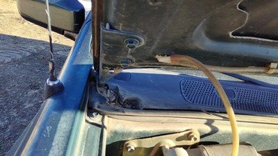 2000 Honda Passport Pair Of Hood Hinges Right Left Set Assembly Oem