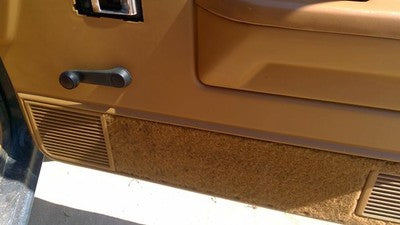 1993 Dodge Dakota Passenger Right Front Inside Door Trim Panel Only Oem Tan