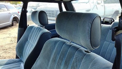 1986 Toyota Camry Pair Of Headrests Oem Left Right Set Seat Blue