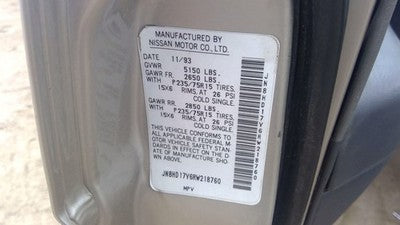 1993-1995 Nissan Pathfinder Transfer Case Assembly OEM 4x4 4wd Tcase 3310074P10