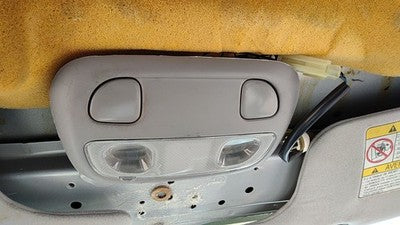 2002-2004 Subaru Legacy Center Overhead Console Dome Light Map Lamp Cubby Gray