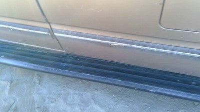 1995 Chevy Astro Driver Left Rear Moulding On Quarter Panel Oem Brown Forward