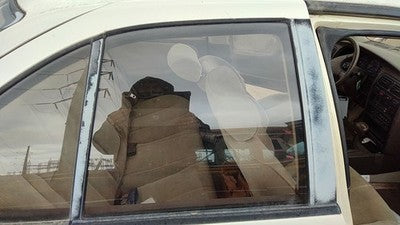 1991-1994 Infinity G20 Passenger Right Rear Side Window Door Glass Oem Back