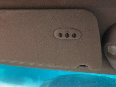 2000-2002 Ford Expedition Driver Left Sun Visor Oem Gray 12 Yl1Z7804105Aaa