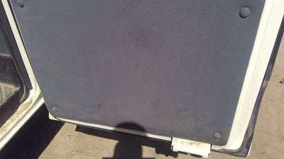 92-96 Ford Van E150 Passenger Right Rear Inside Door Trim Panel Only Back Gray