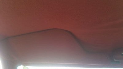 1990 Olds Eighty Eight Driver Left Sun Visor Oem Red