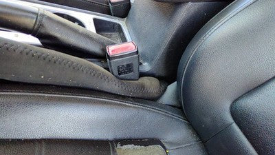 2012-2015 Vw Passat Driver Left Front Seat Belt Buckle Receiver Oem Black Tb
