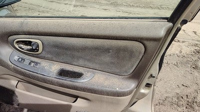 2000-2001 Nissan Maxima Passenger Right Front Door Trim Panel With Switches Tan