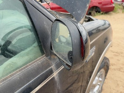 01-02 Ford Expedition Passenger Right Power Side Mirror Door Mounted Oem Black