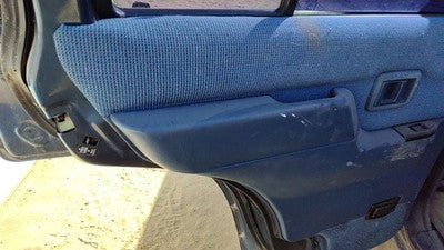 95 Nissan Pathfinder Driver Left Rear Inside Door Trim Panel Only Oem Back Blue
