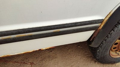 1993 Chevy S10 Blazer Driver Left Rear Moulding From Door Oem Back Trim Strip