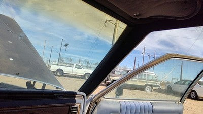 1984 Deville Sedan Passenger Right A Pillar Trim Windshield Post Panel Oem Blue