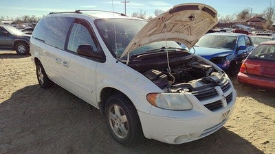 2001-2007 Dodge Caravan Driver Left Rear Brake Caliper With Mount Bracket Back