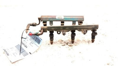 04-08 Acura Tl Complete Fuel Rail With Injectors Set Loaded Oem 3.2L 16450Rcaa01