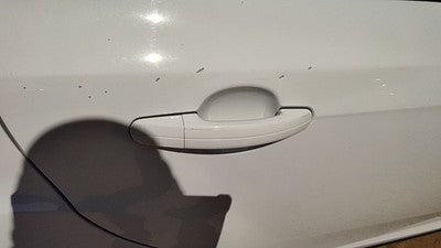 2012-2018 Ford Focus Passenger Right Rear Outside Door Handle Oem Back White Yz